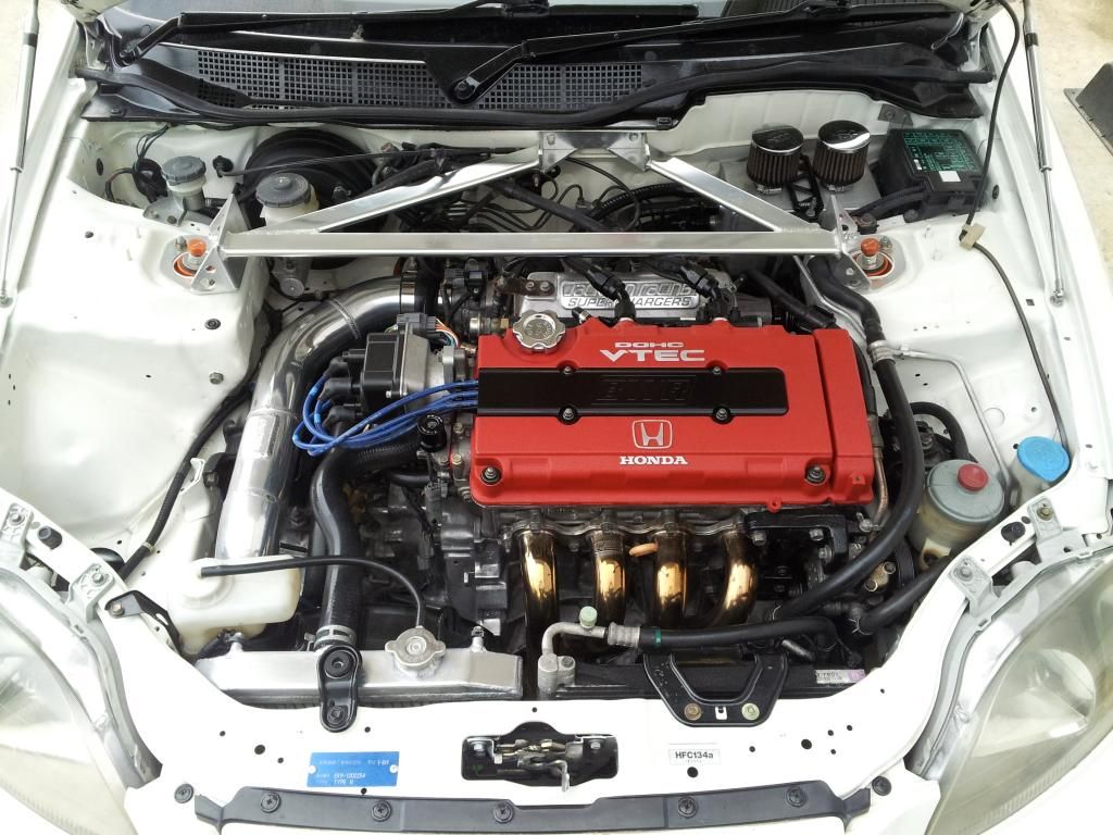Honda b16b supercharger #3