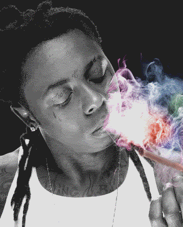 Lil Wayne Posters Smoking. lil wayne smoking blunt.