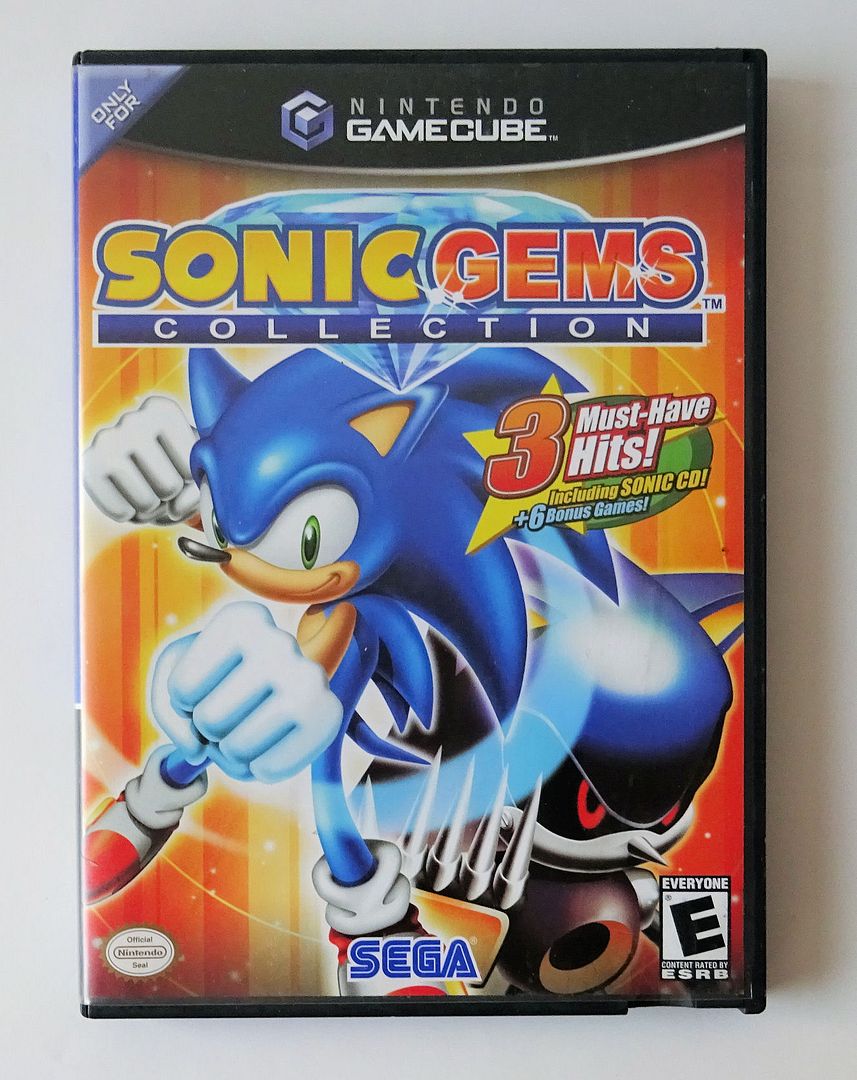 SONIC GEMS COLLECTION ( 9 Games ) * Nintendo Gamecube NTSC USA Import