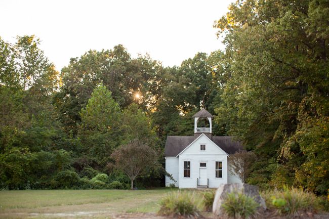  schoolhouse wedding photo