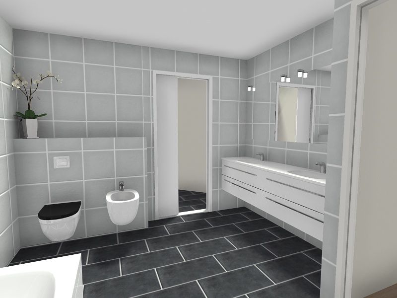 Badekar pÃ¥ badet og skifer – nr14 interiørhjelp