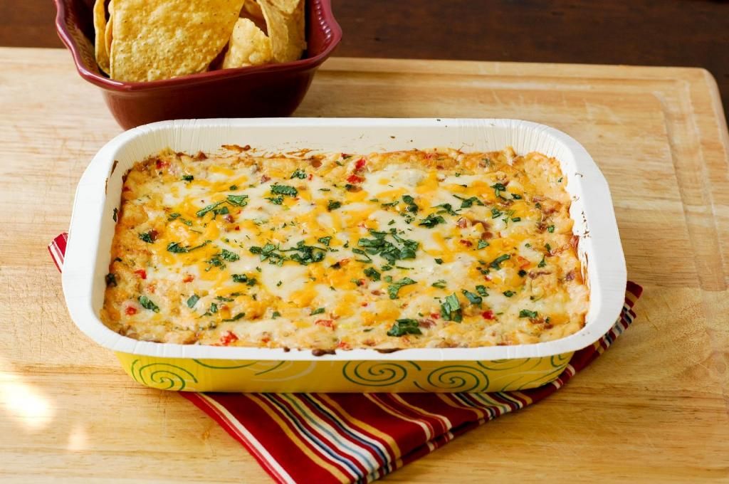 Baked Tex-Mex Red Pepper Cheese Dip
