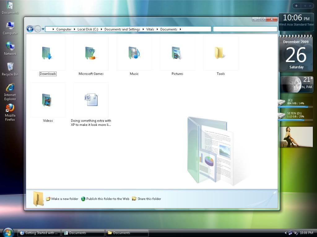 Transform Windows XP into Windows Vista