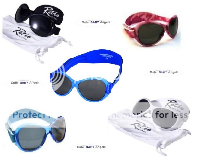 Entire Range of Baby Banz Sunglasses and sunglasses Cases