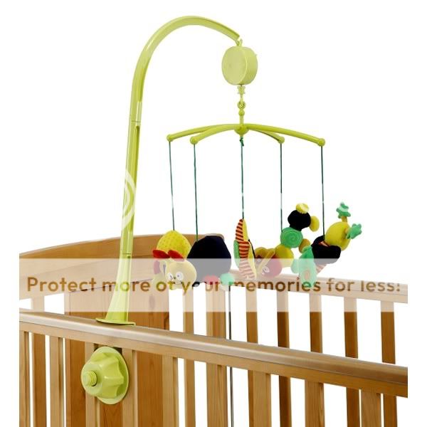 Baby Nursery Musical Cot Mobile Lullabies Player Bugs  