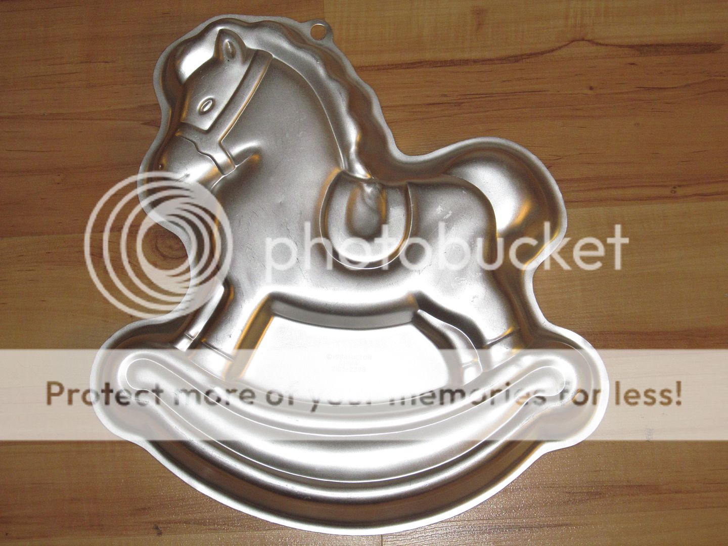 Wilton 1984 Rocking Horse Cake Pan 2105 2388 Retired Baby Shower Birthday Mold