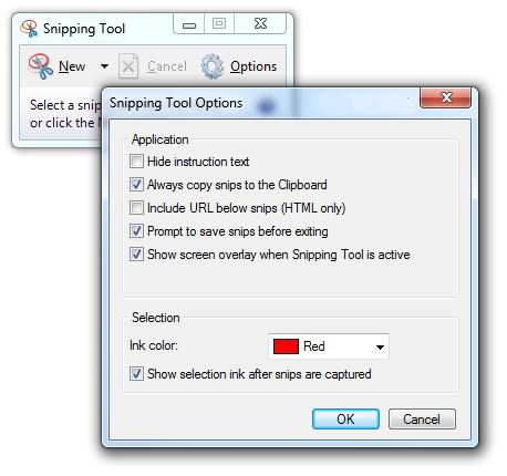 Windows Snipping Tool